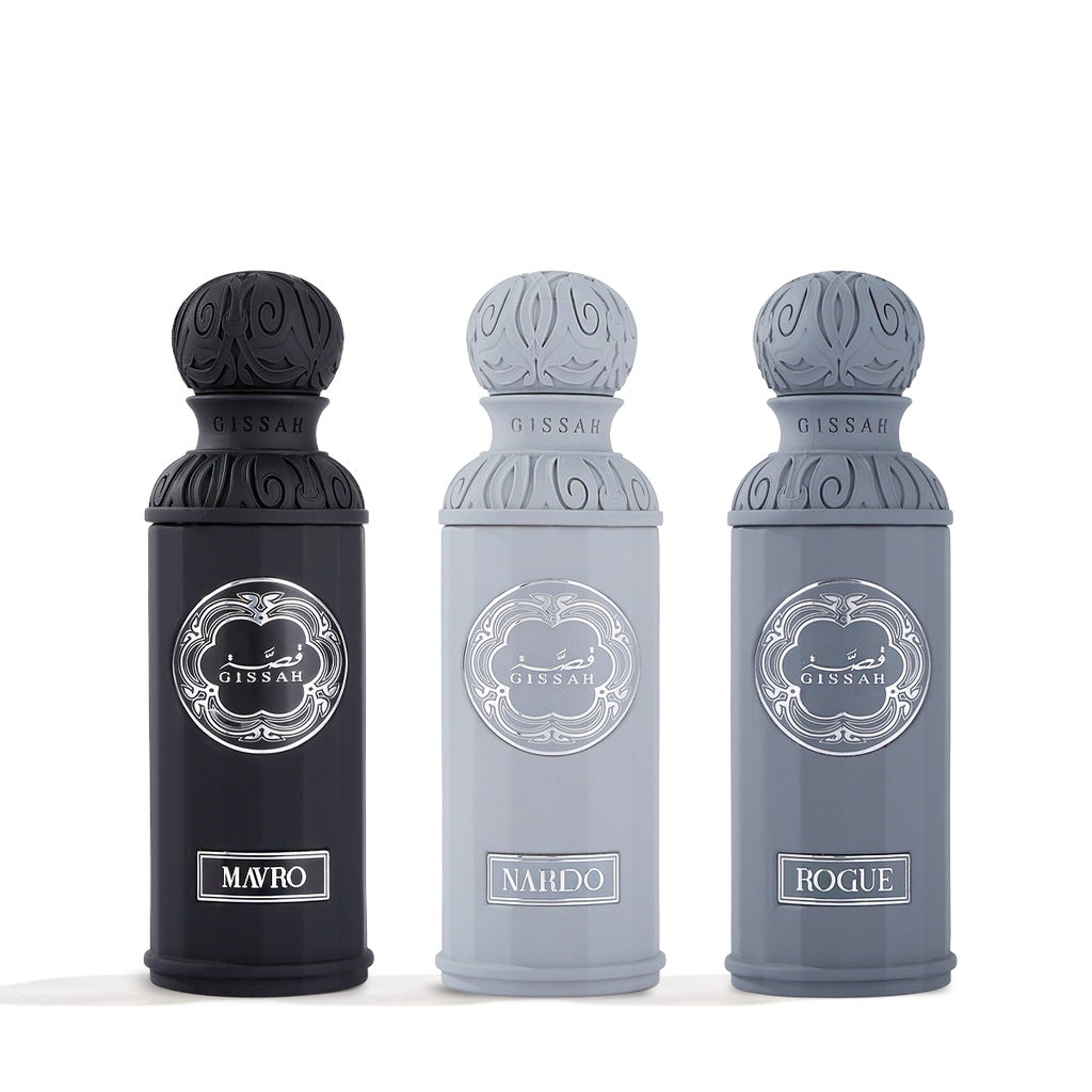 Graphite Collection Set by Gissah Perfumes 3 x 50ml EDP
