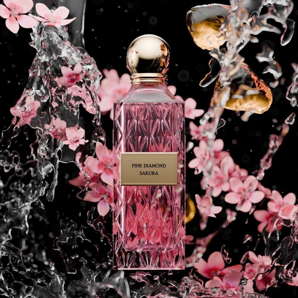 Pink Diamond Sakura 200ml By Ibraheem Al Qurashi