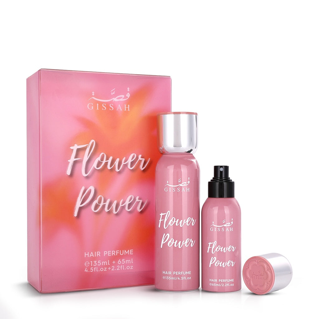 Flower Power 135ml + 65ml Hair Perfume by Gissah