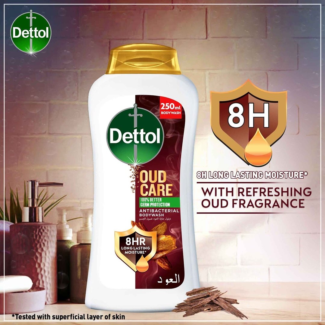 Dettol Oud Care Antibacterial Bodywash 250 ml