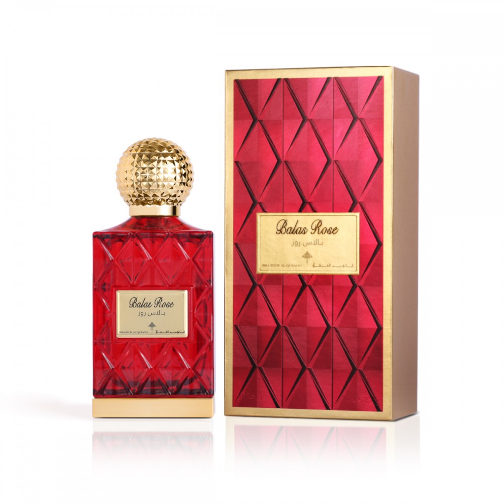 Balas Rose 75ml by Ibraheem Al Qurashi