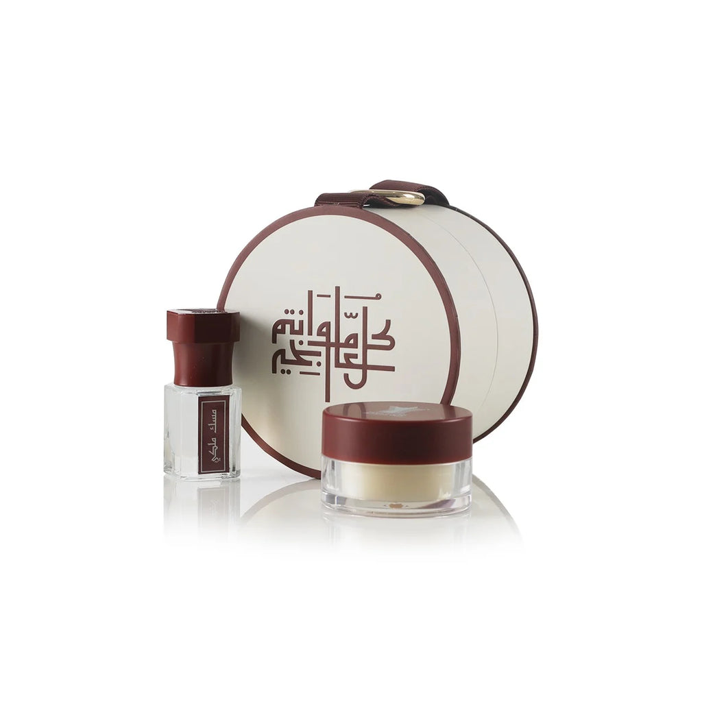 Eid Gift Bag - 1/4 Tola Musk and Solid Musk with Gift Bag by Arabian Oud