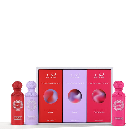 Enchanted 3 x 50ml Set By Gissah Perfumes