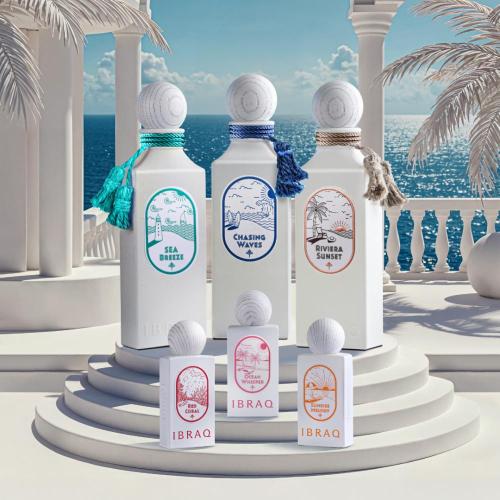 Summer Breeze Collection by Ibraheem Al Qurashi (IBRAQ) 3x100ml + 3pc 10ml Set
