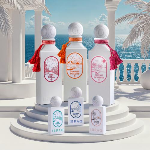 Summer Ocean Collection by Ibraheem Al Qurashi (IBRAQ) 3x100ml + 3pc 10ml Set
