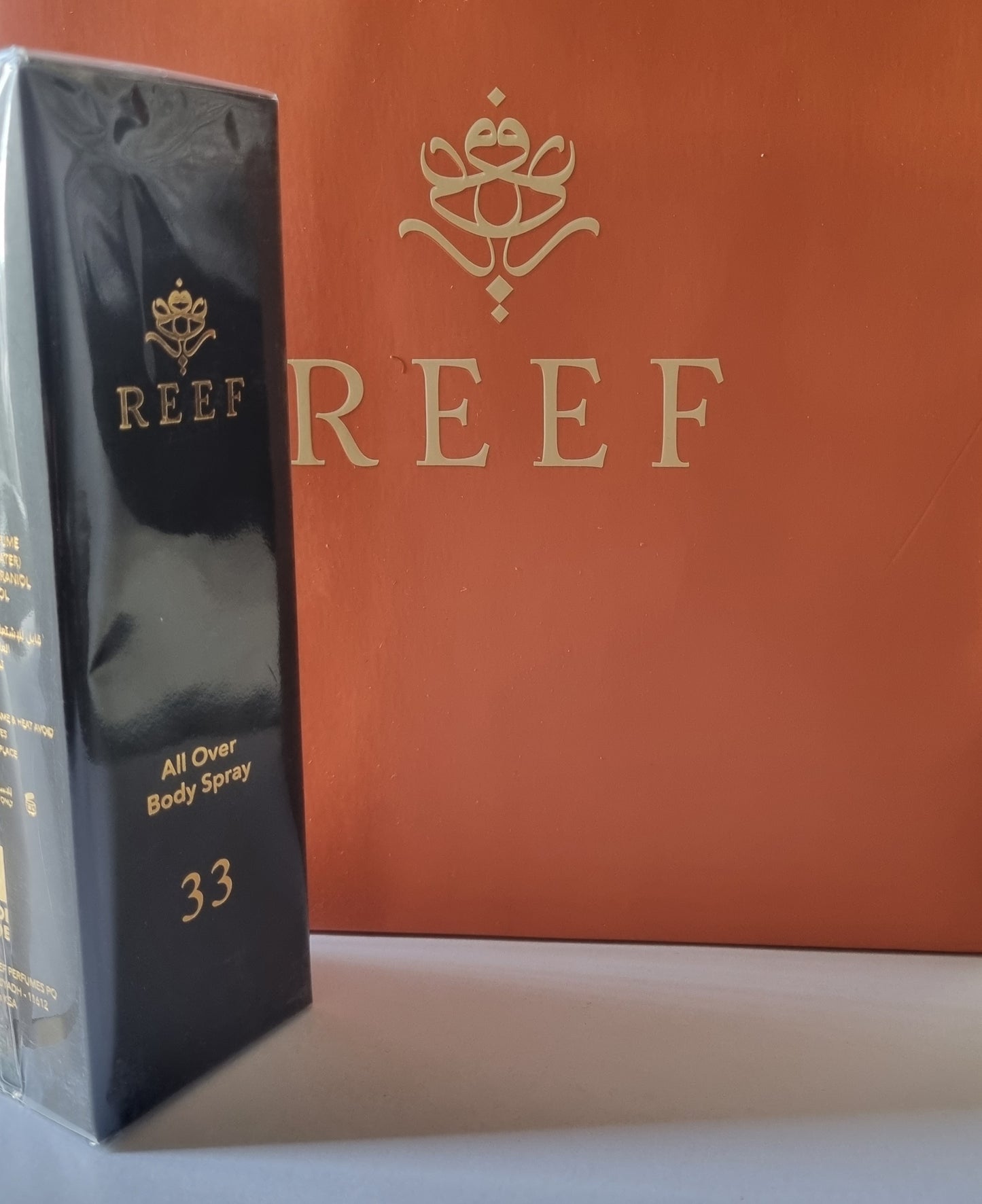 Reef 33 100ml EDP + Reef 33 All Over Body Spray 100ml by Reef Perfumes (2 items)