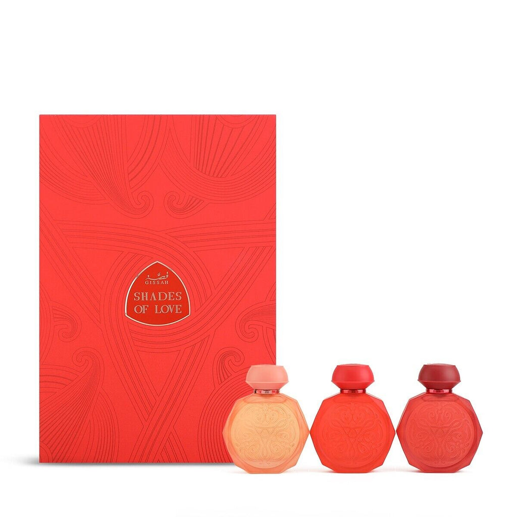 Shades of Love 3x30ml EDP by Gissah Perfumes