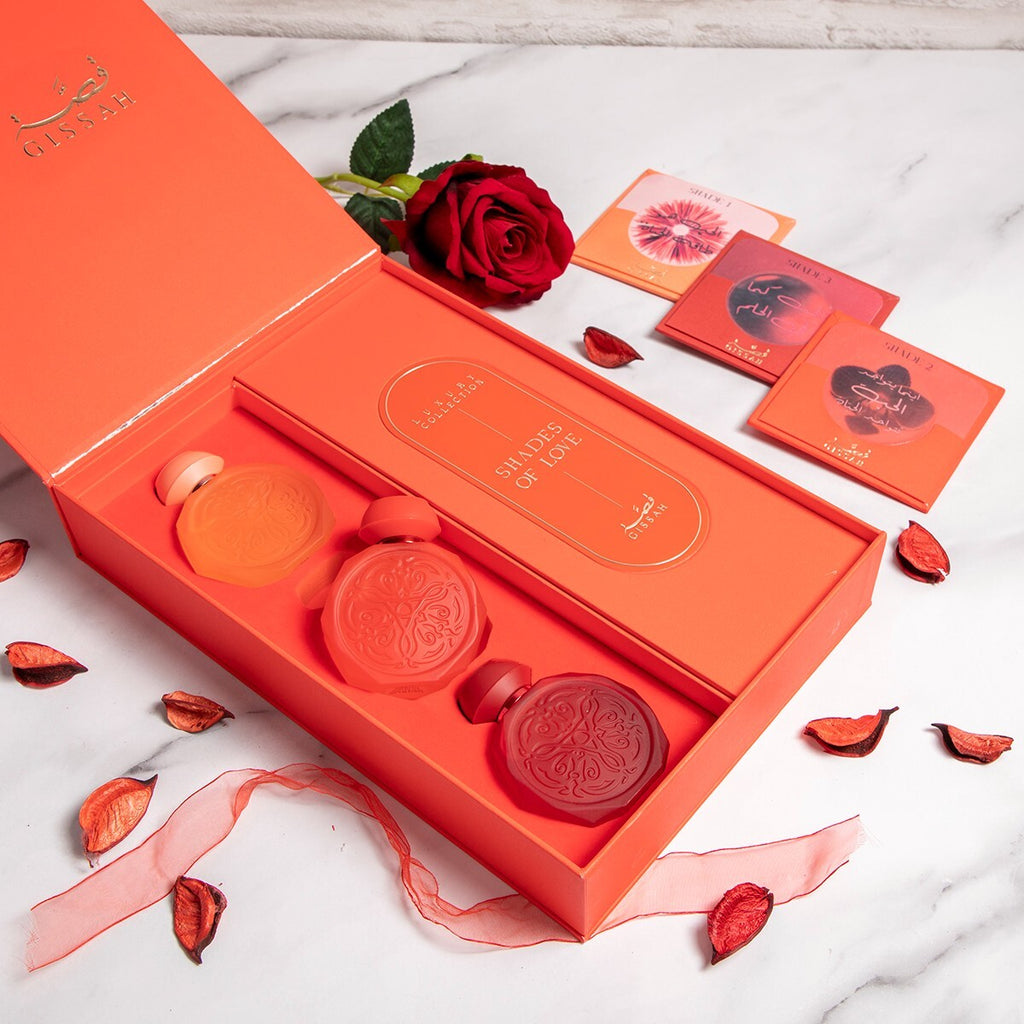 Shades of Love 3x30ml EDP by Gissah Perfumes