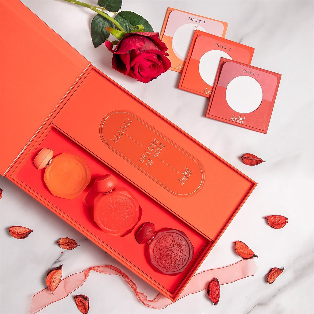 Shades of Love 3x30ml EDP by Gissah Perfumes