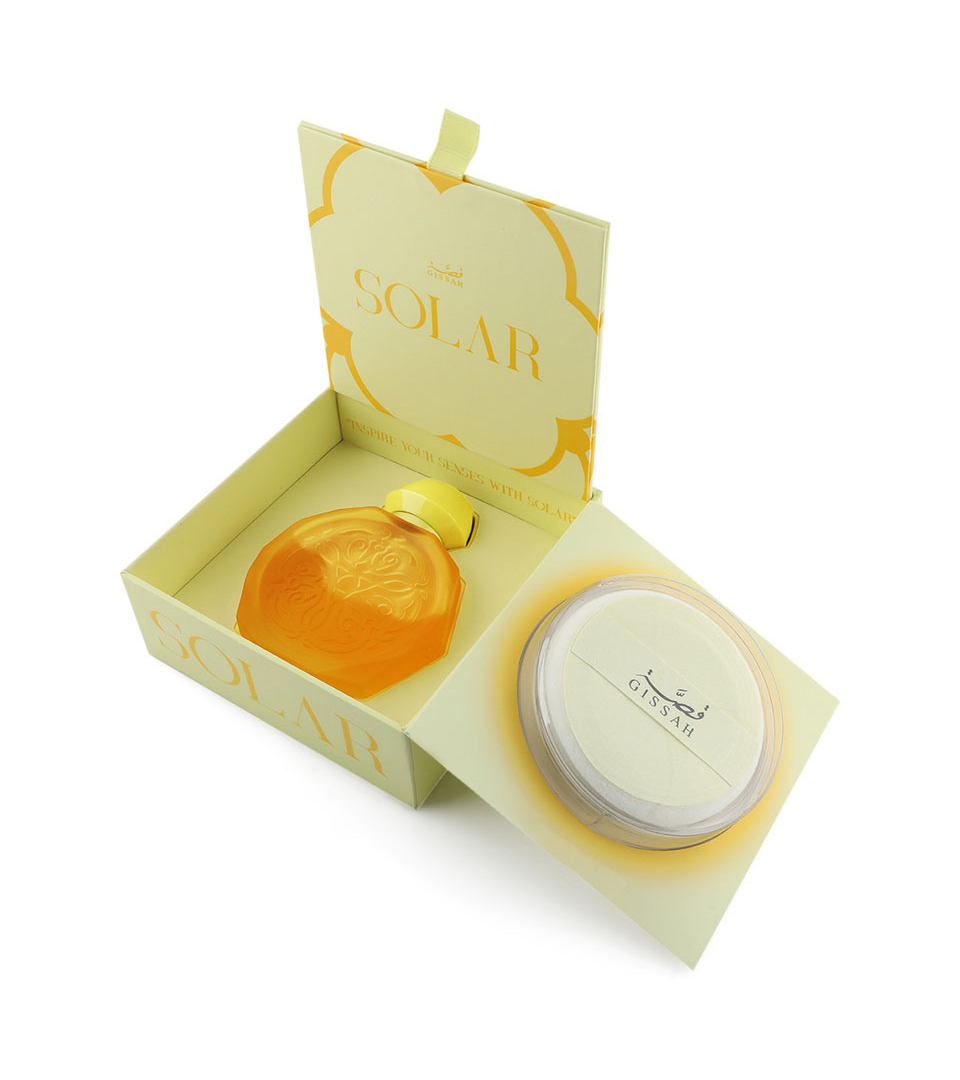 Solar Set - EDP 60ml & Powder 10g by Gissah Perfumes