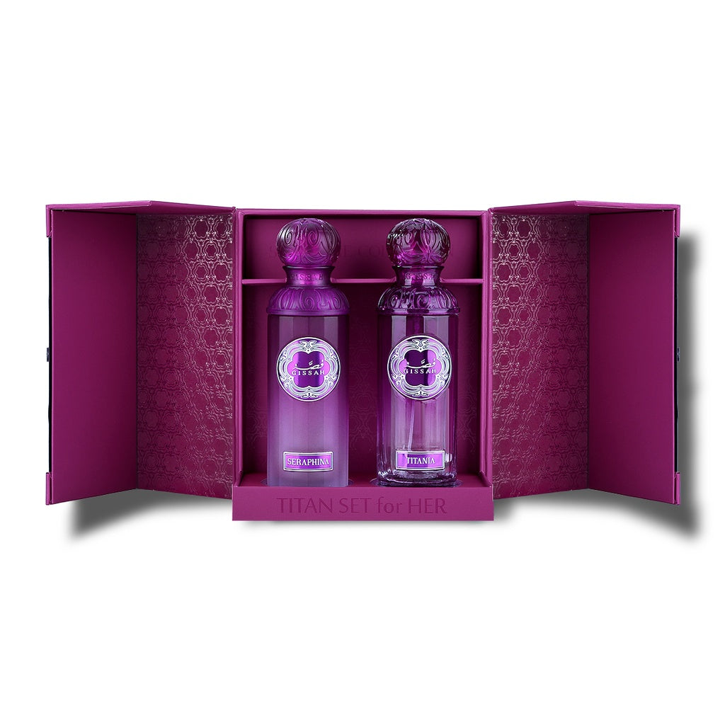 Titan For Her Set- 2x90 ml by Gissah Perfumes (COMING SOON)