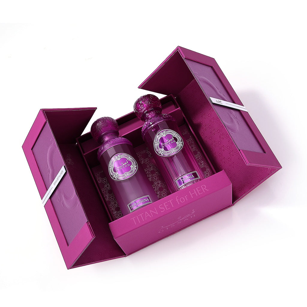 Titan For Her Set- 2x90 ml by Gissah Perfumes (COMING SOON)