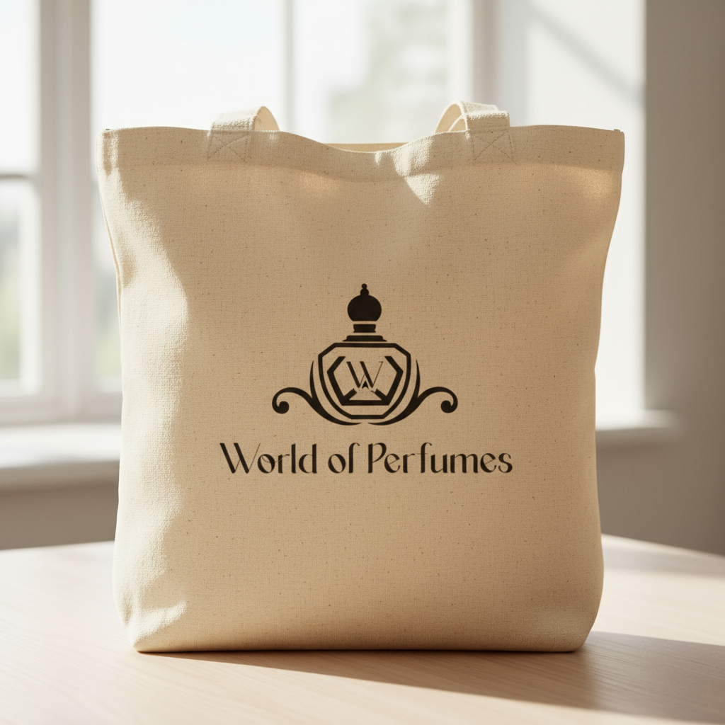 World of Perfumes Tote Bag
