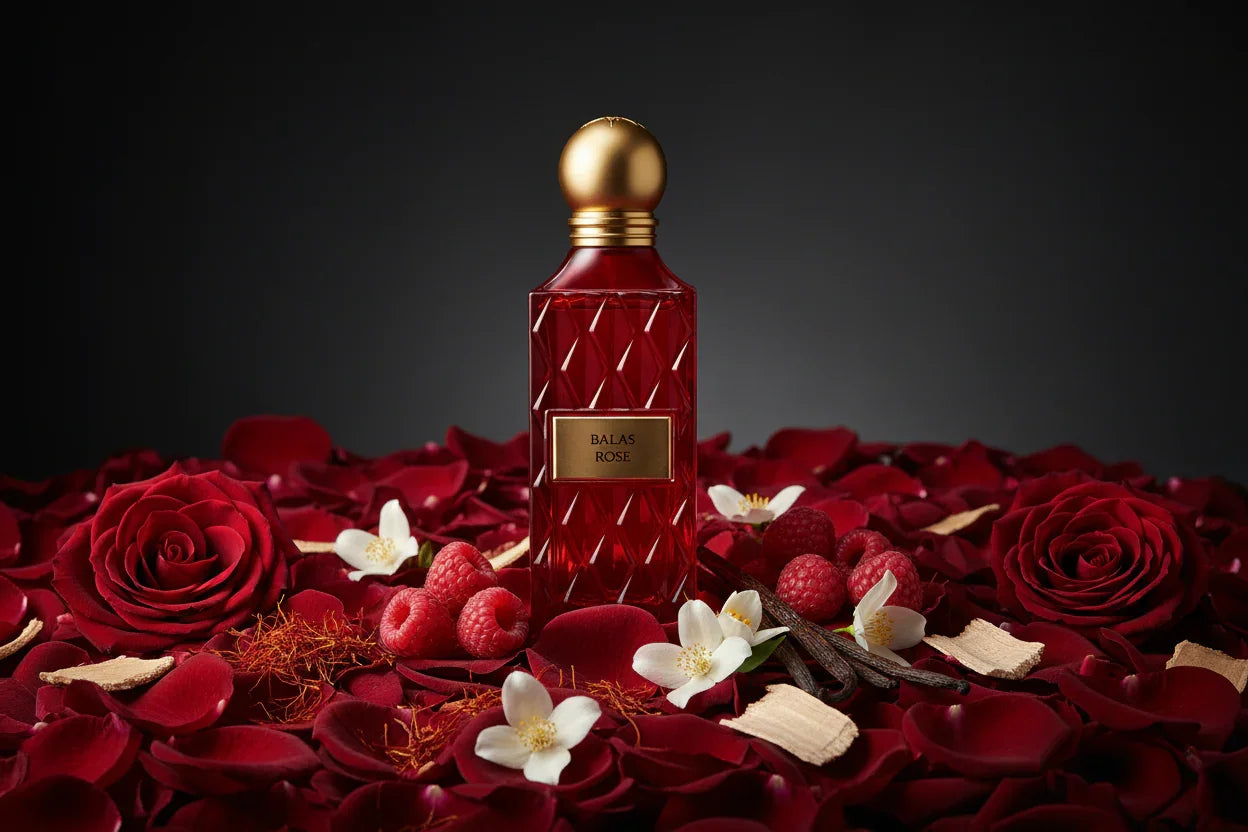 Balas Rose 150ml by Ibraheem Al Qurashi (IBRAQ)