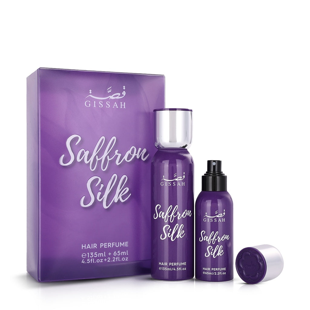 Saffron Silk 135ml + 65ml Hair Perfume by Gissah