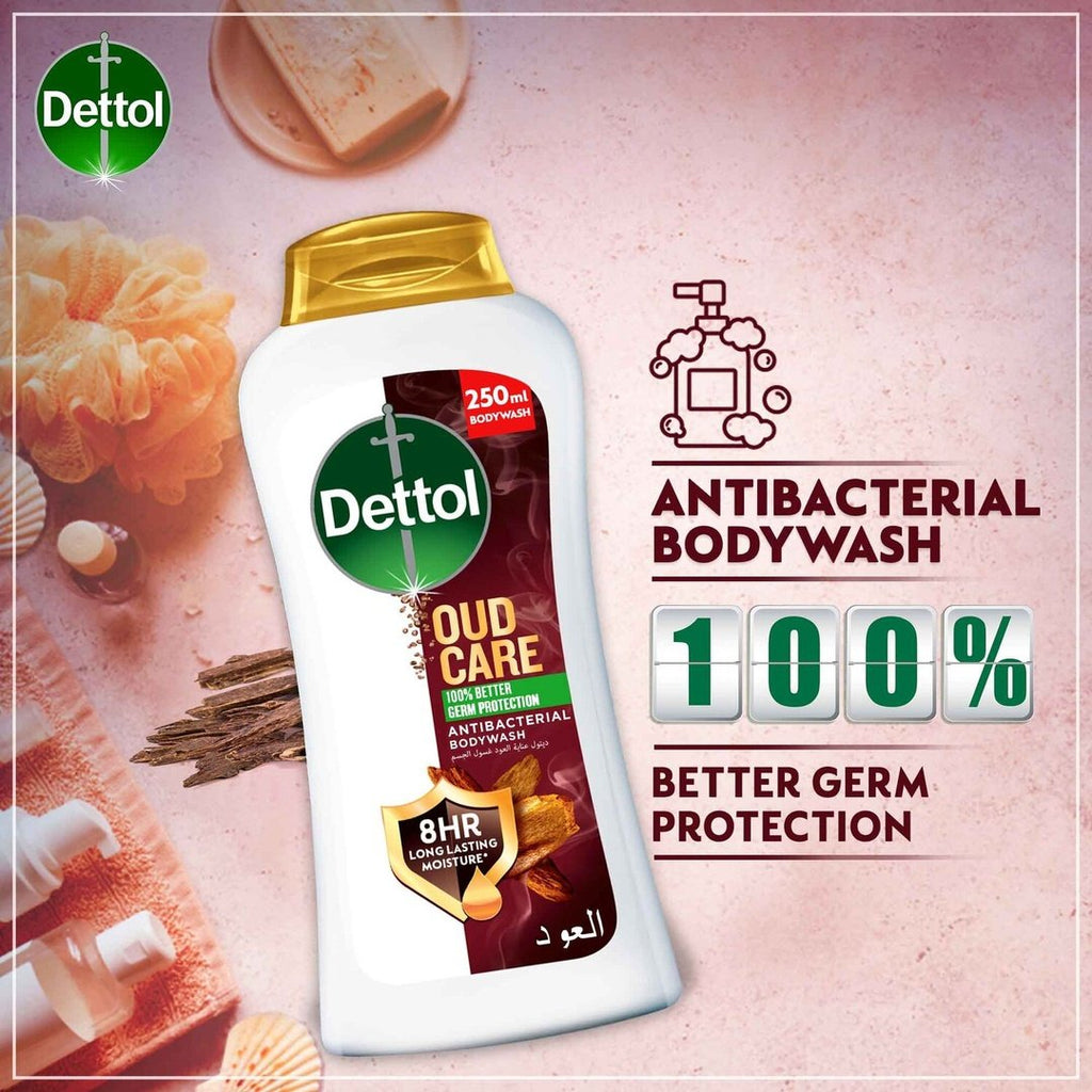 Dettol Oud Care Antibacterial Bodywash 250 ml
