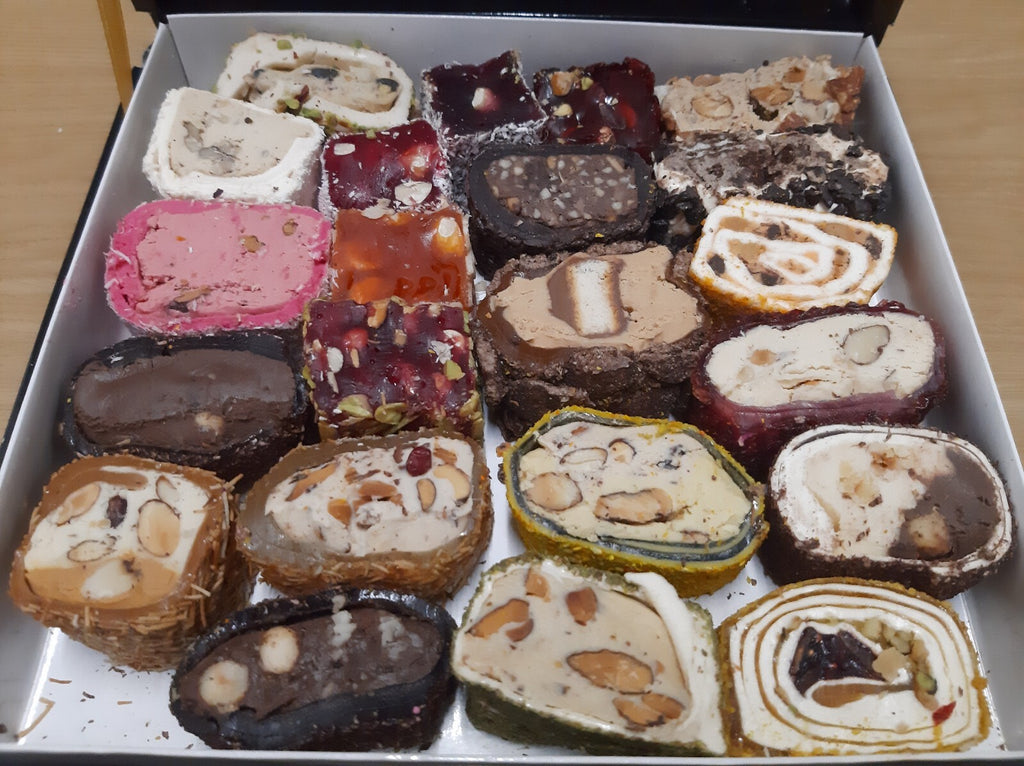 Premium Authentic Assorted Turkish Delight Lokum Gourmet Gift Box 1kg