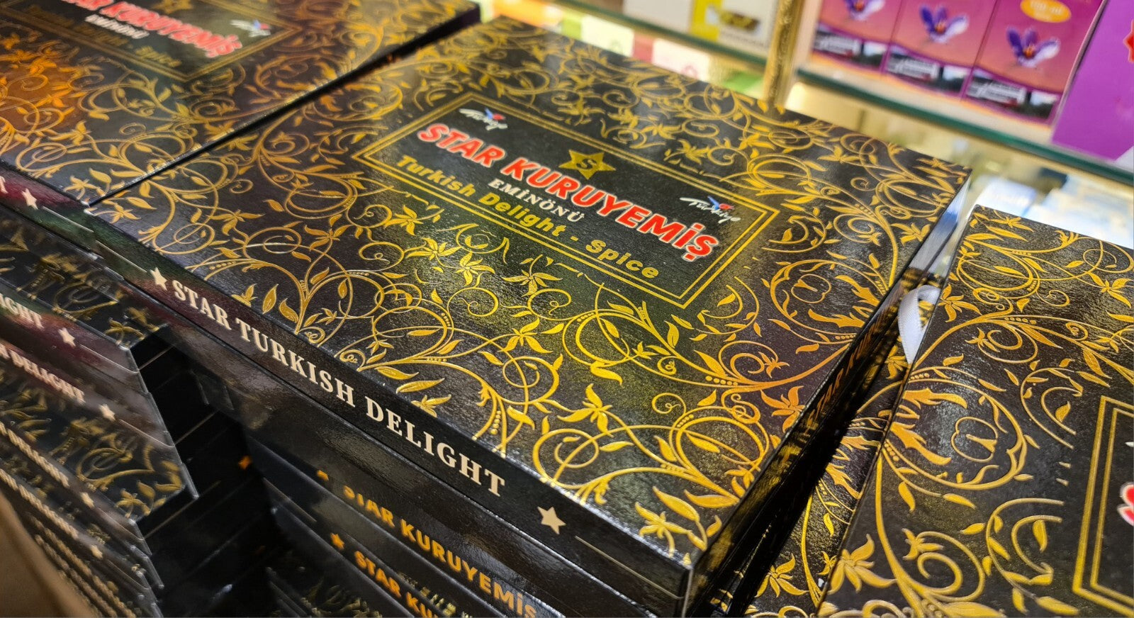 Premium Authentic Assorted Turkish Delight Lokum Gourmet Gift Box 1kg